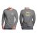 Camisa cores claras manga longa