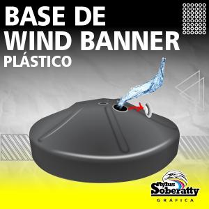 BASE DE PLÁSTICO PARA WIND BANNER PLÁSTICO     