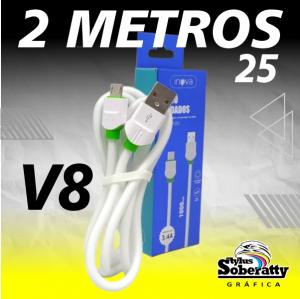 Cabo 2 metros V8 25 inova      