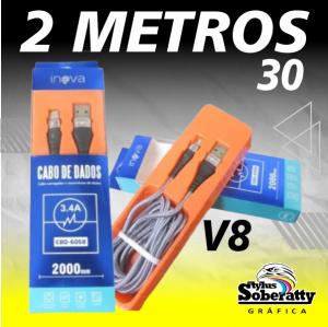 Cabo 2 metros V8 30 inova      