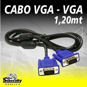 Cabo VGA - VGA 1,20 MT      