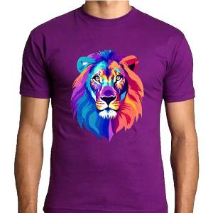 Camisa cores escuras (estampa em DTF) 100% Poliéster A3 4/0   