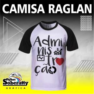 Camisa Raglan 100% Poliéster A3 4/0   