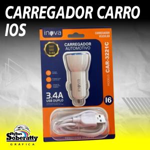 Carregador Carro IOS      