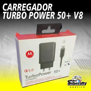 Carregador Turbo Power 50+ V8      