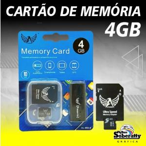 Cartão de Memória 4GB      