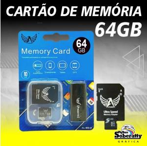 Cartão de Memória 64GB      