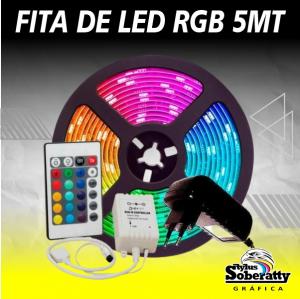 Fita de Led RGB - 5mt      