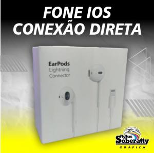 Fone de Ouvido IOS Conexão Direta      
