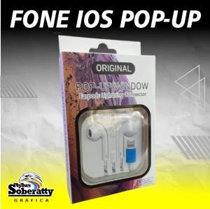 Fone de Ouvido IOS Pop-Up Window      