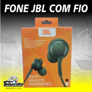 Fone de Ouvido JBL com fio      