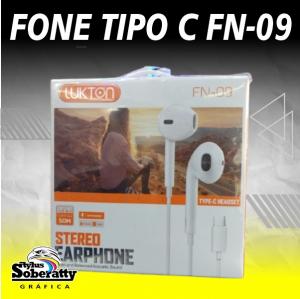 Fone de Ouvido Tipo C FN-09      