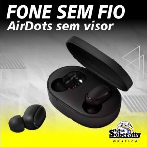 Fone sem Fio AirDots sem visor      
