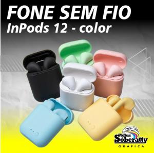 Fone sem Fio InPods 12 color      