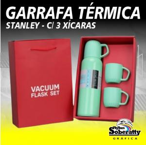 Garrafa Térmica Stanley c/3 xícaras      