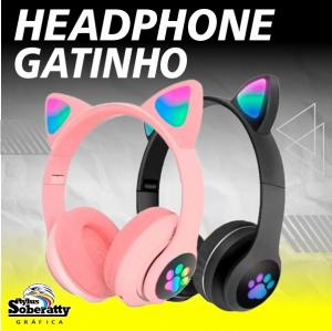 HeadPhone Gatinho      