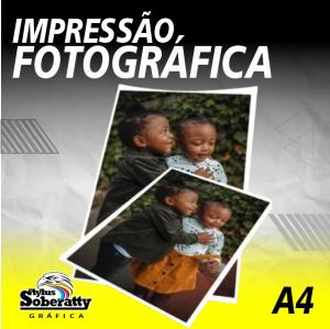 Impressão Fotográfica A4      