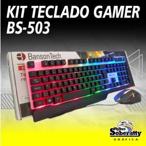 Kit Teclado Gamer BS-503      