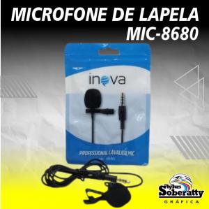 MICROFONE DE LAPELA MIC-8680      