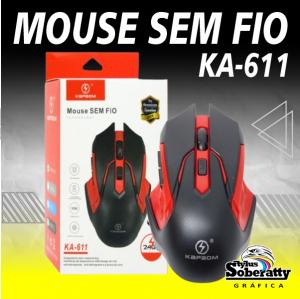 Mouse sem Fio KapBom KA-611      