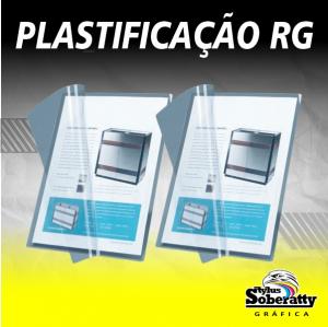 Plastificação RG      