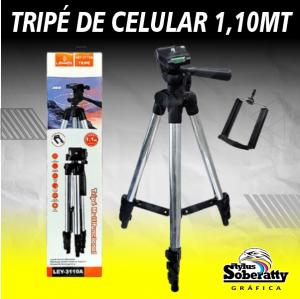 Tripé de Celular 1,10mt LEY-3110A      